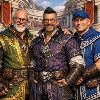 Das Fexorum: Ligaleitung Leonardo, Oak und Oldman